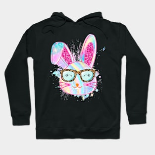 Colorful Easter Bunny Hoodie